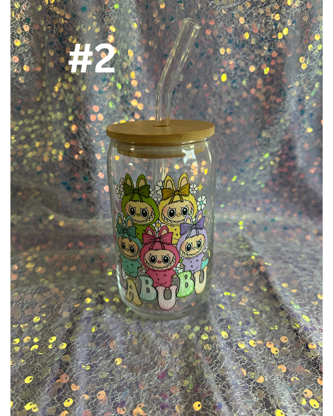 Labubu / Sonny Angel 16oz glass