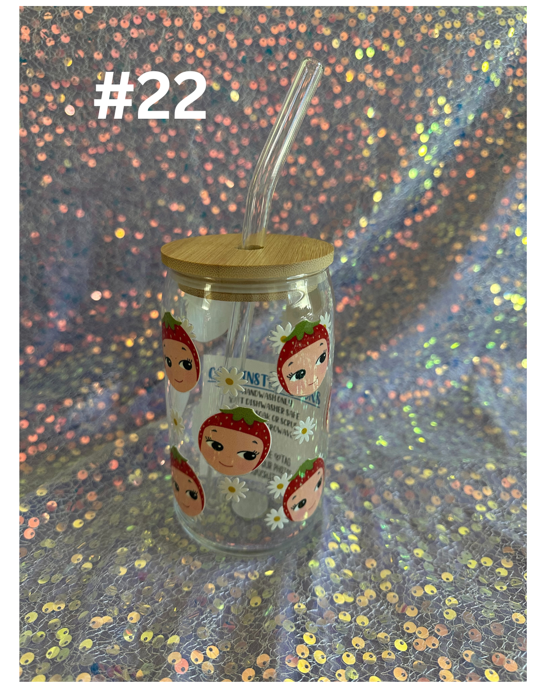 Labubu / Sonny Angel 16oz glass