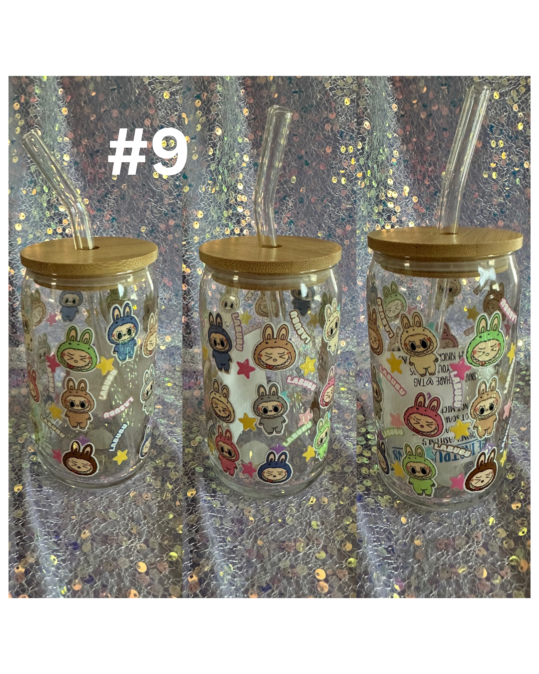 Labubu / Sonny Angel 16oz glass