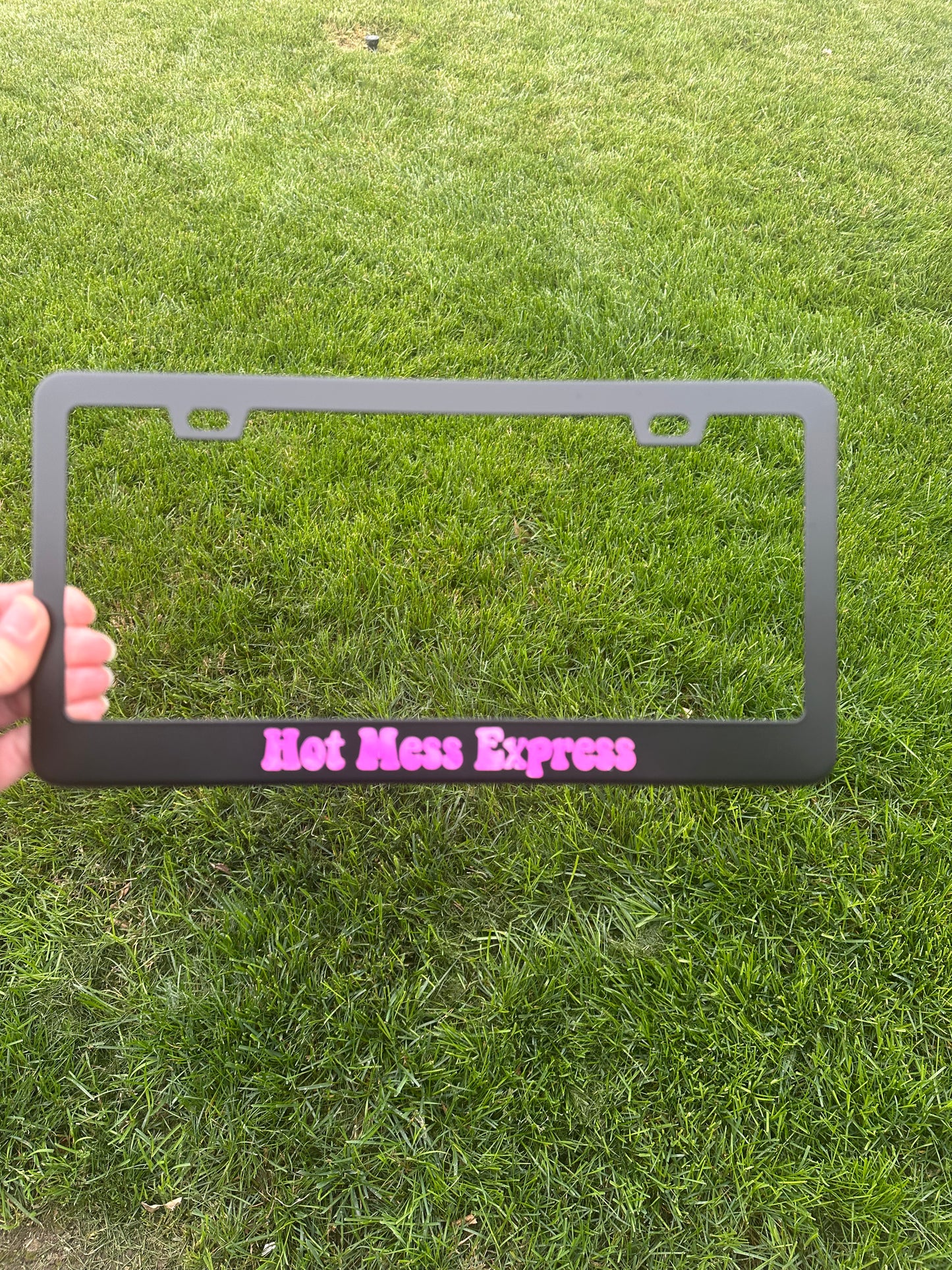 Custom License Plate Frames