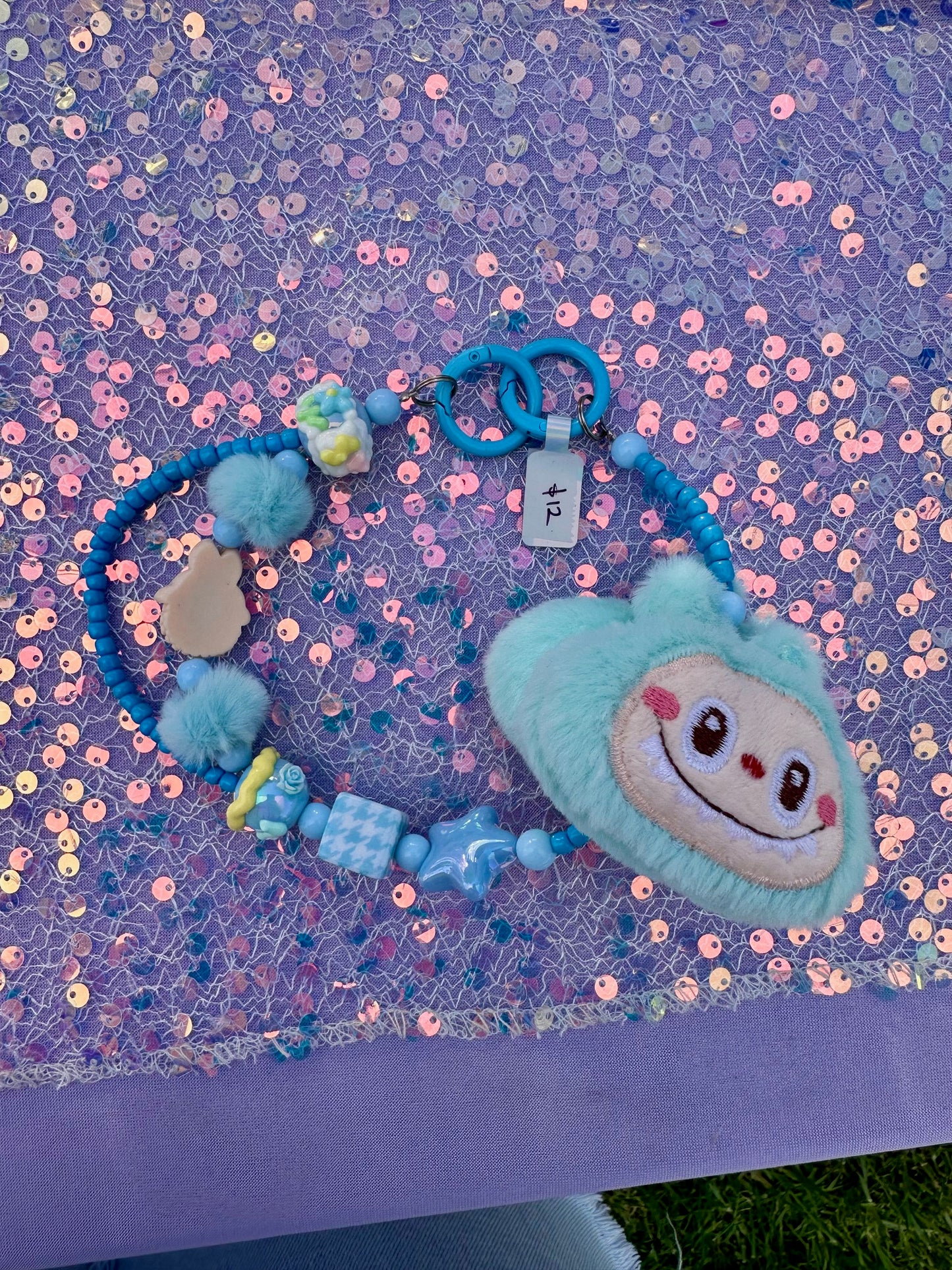 Labubu phone charm, purse charm, purse keychain
