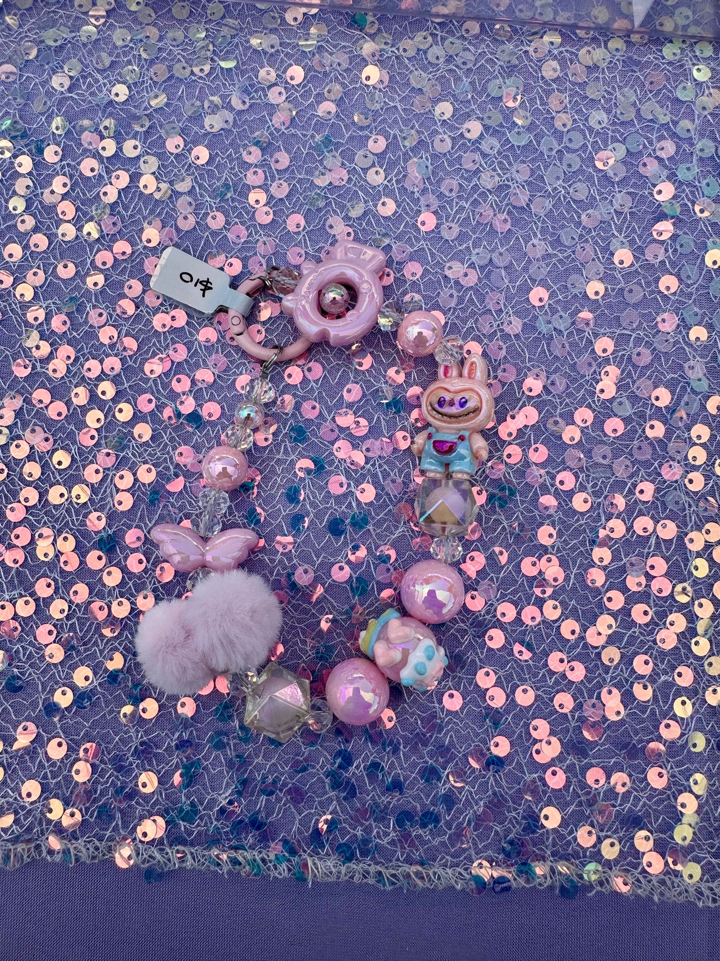Labubu phone charm, purse charm, purse keychain