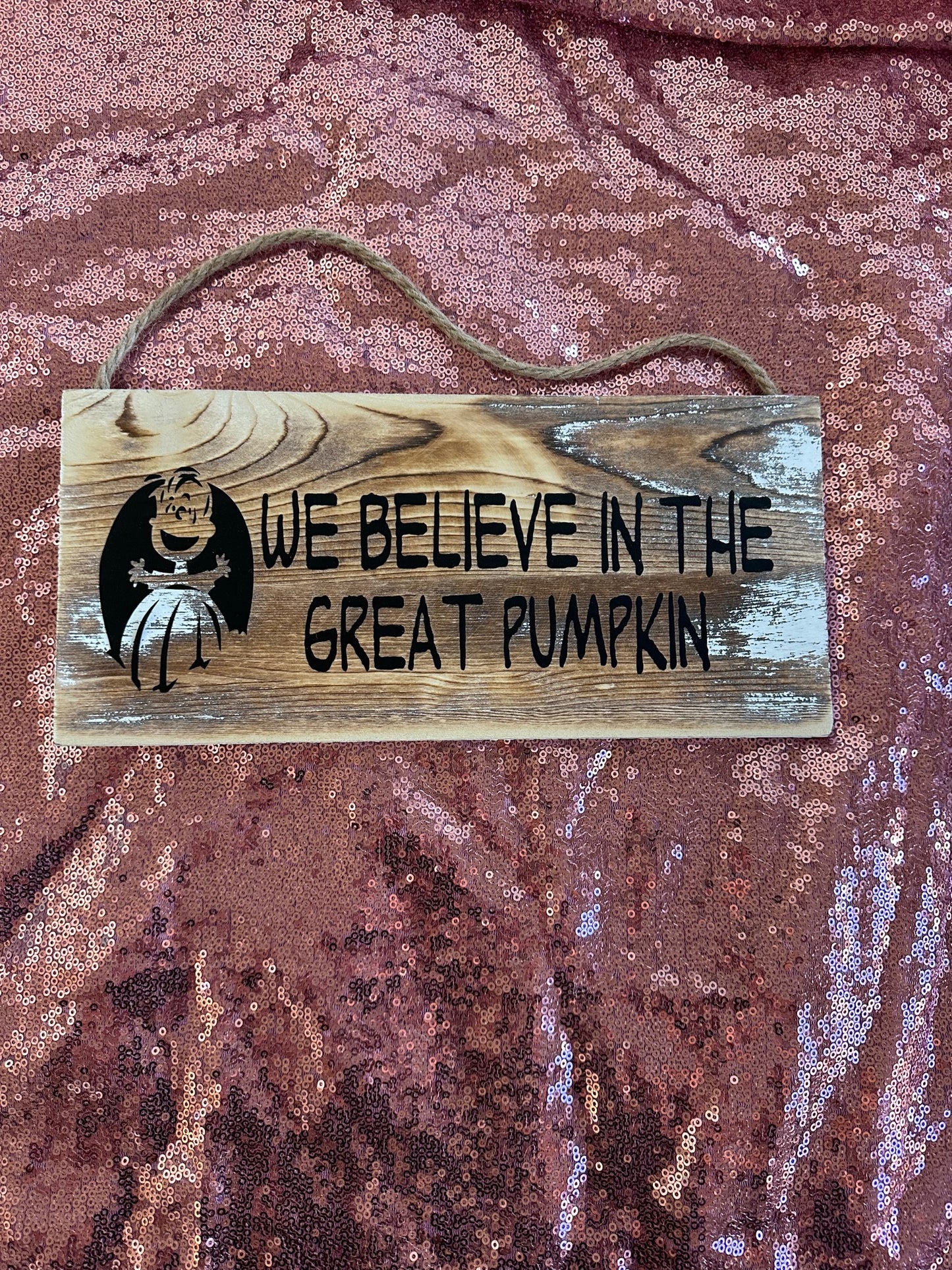 Great Pumpkin Sign