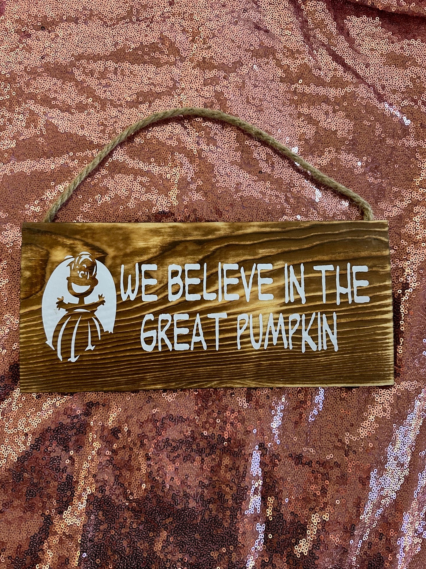 Great Pumpkin Sign