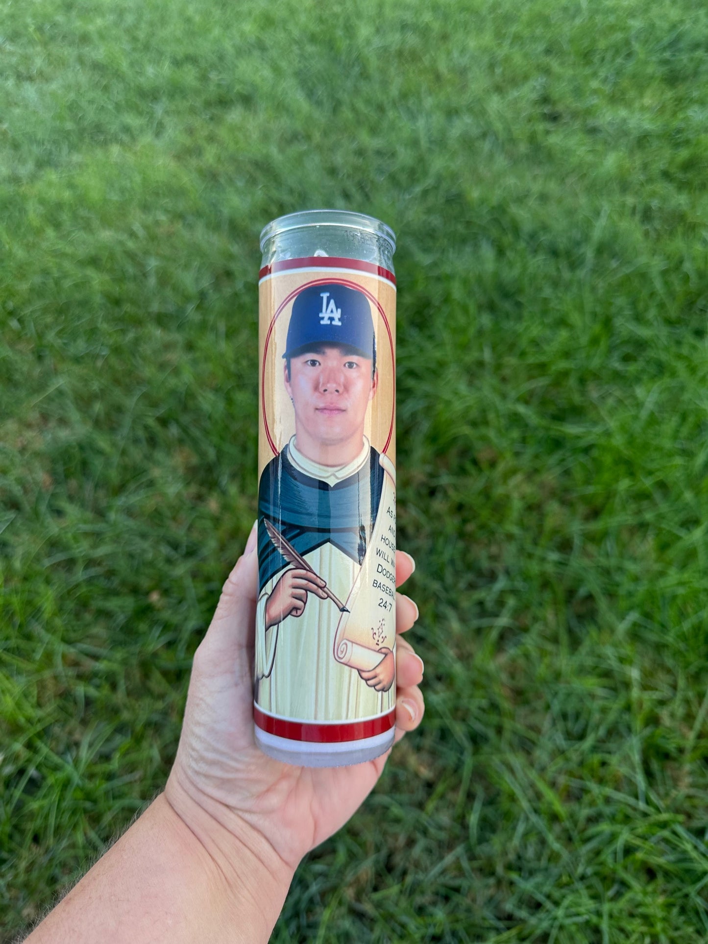 Bougies de prière des Dodgers de Los Angeles