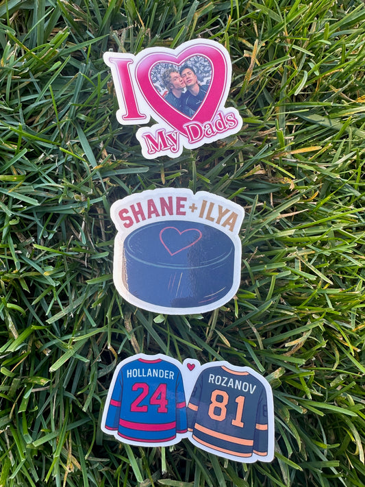 Heated Rivalry stickers