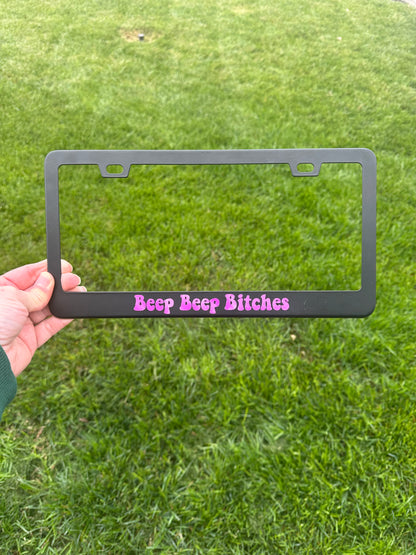 Custom License Plate Frames