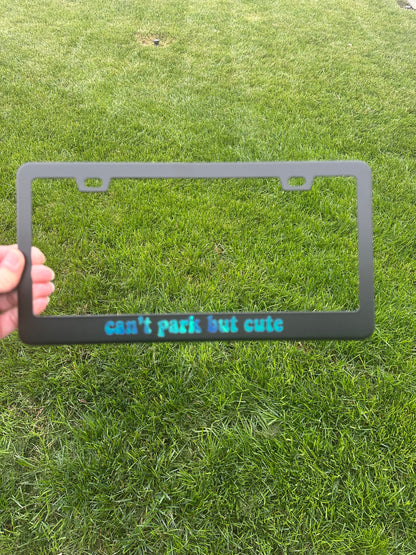 Custom License Plate Frames