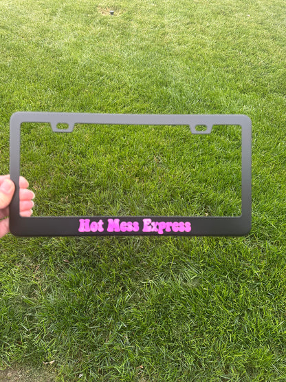 Custom License Plate Frames
