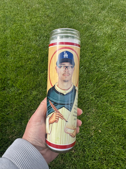 Bougies de prière des Dodgers de Los Angeles