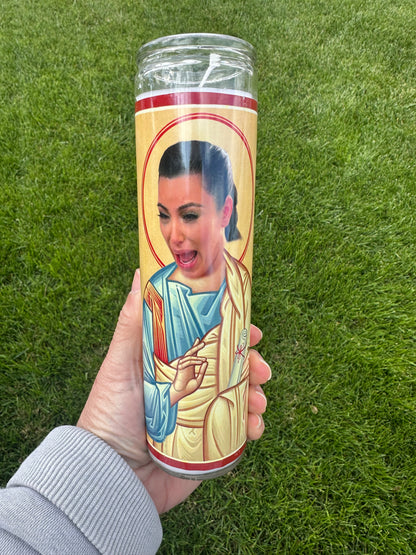 Celebrity Saint Candle