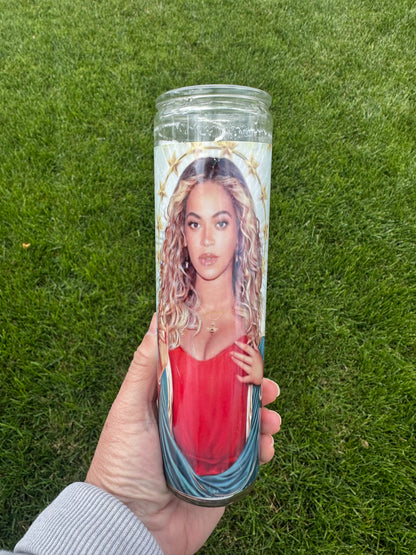 Celebrity Saint Candle