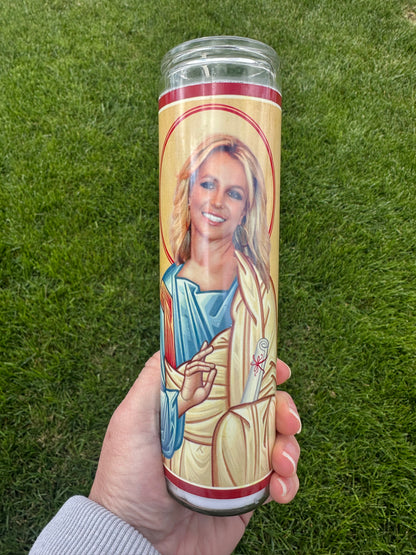 Celebrity Saint Candle