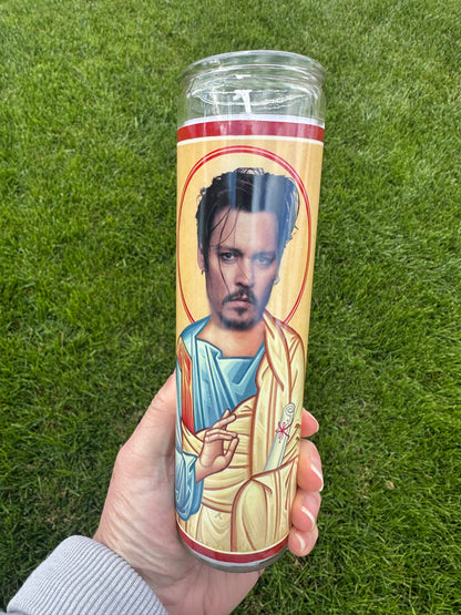 Celebrity Saint Candle