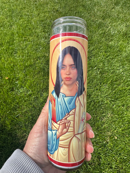 Celebrity Saint Candle