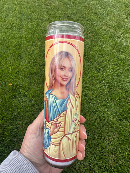 Celebrity Saint Candle