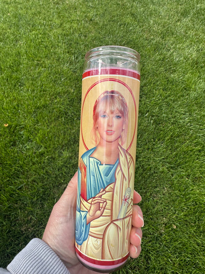 Celebrity Saint Candle