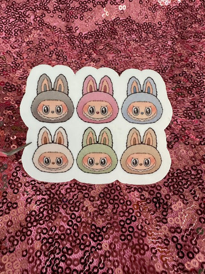 Bubu, Angel, Monchi Stickers